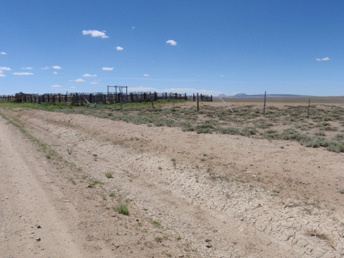 Cattle stockade.